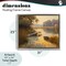 Stupell Industries Golden Hour in Autumn Floating Frame, design by Arlington Prints